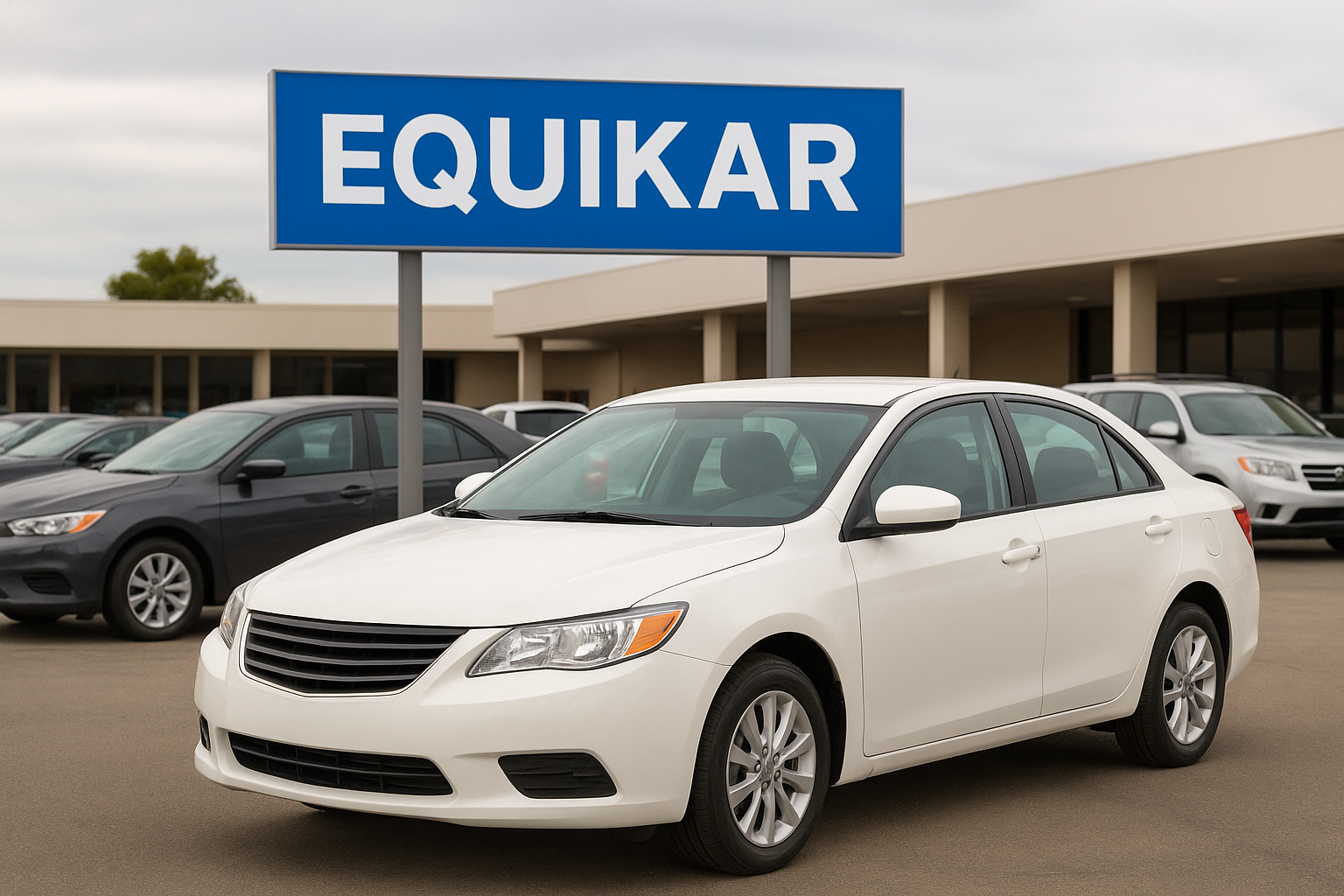 EQUIKAR Car Rental - Well-maintained cars with dual brakes for driving tests